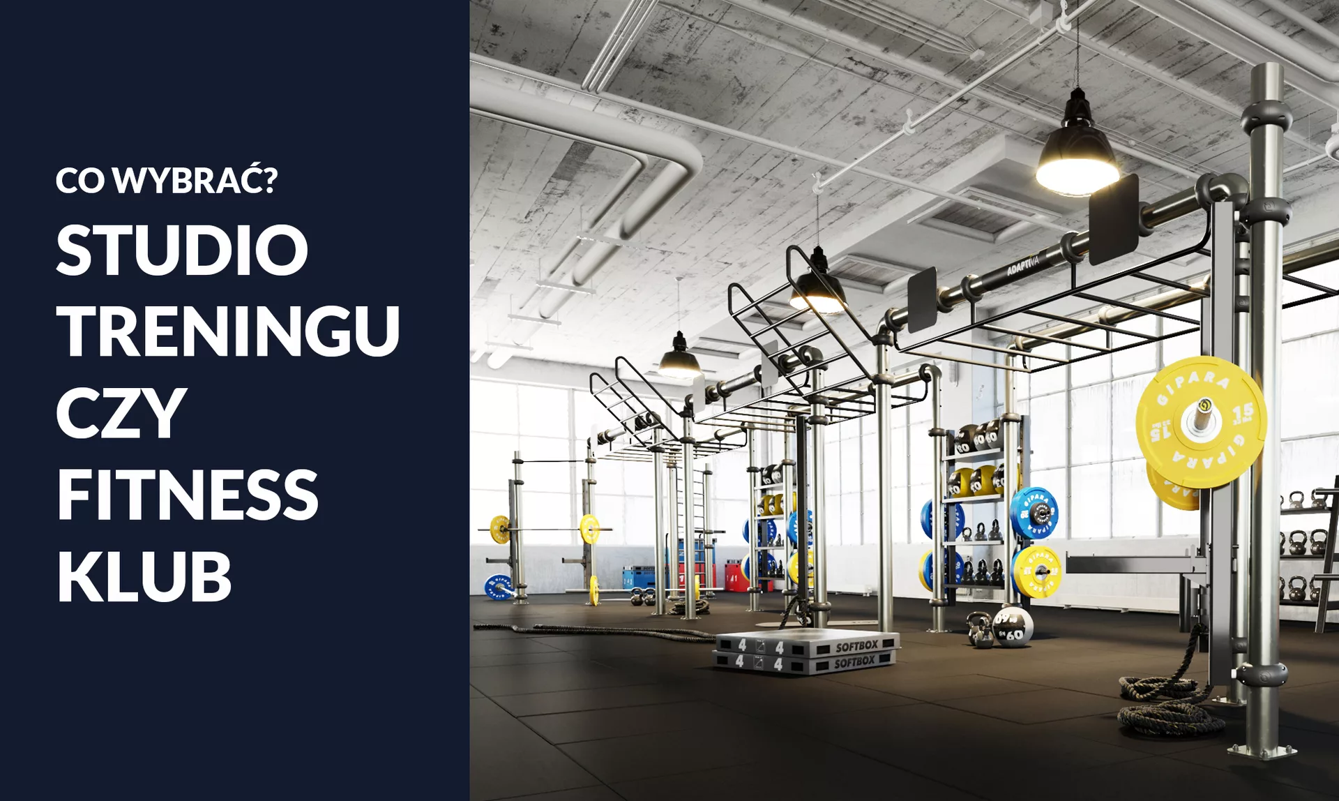 TPF - Co wybrać - Studio treningu czy Fitness klub ? II część