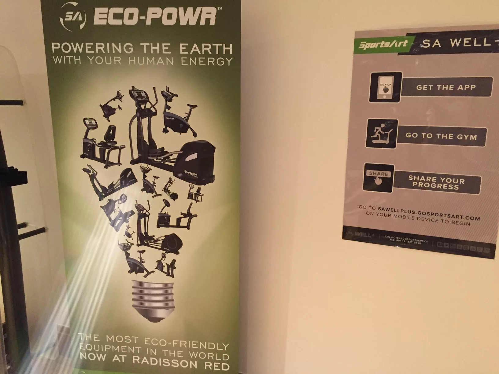 SportsArt wyposaża Radisson Red w Brukseli