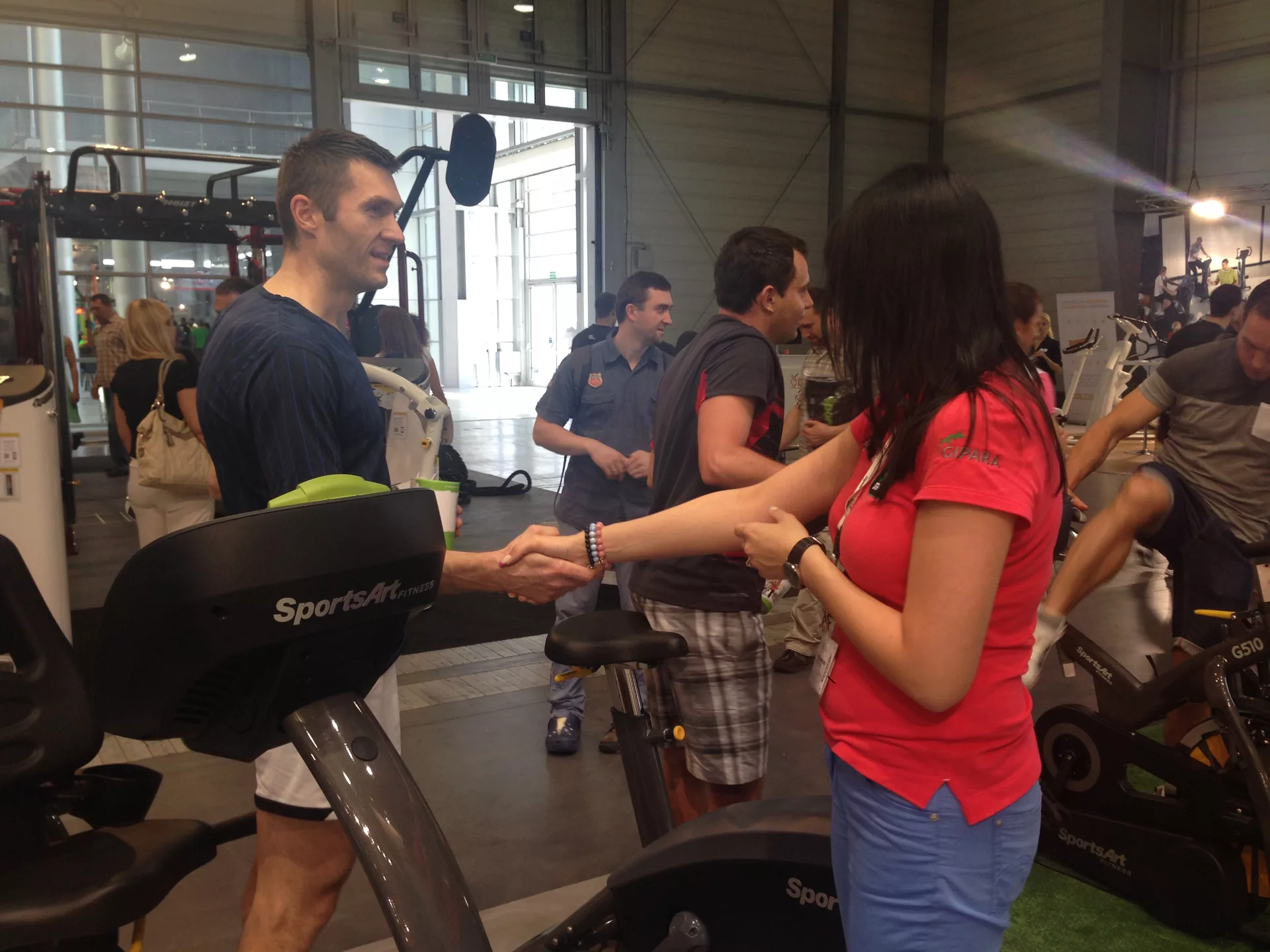 SportsArt na targach FitExpo 2014